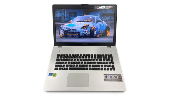 Игровий ноутбук Asus N76VB Intel Core I5-3230M 8 RAM 128 SSD 1000 HDD NVIDIA GeForce GT 740M [17.3"] - Б/У