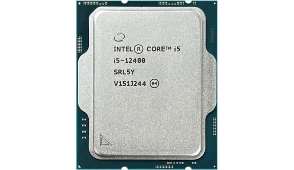 Core i5 2.5-4.4GHz/18MB TRAY (LGA1700) i5-12400 tray