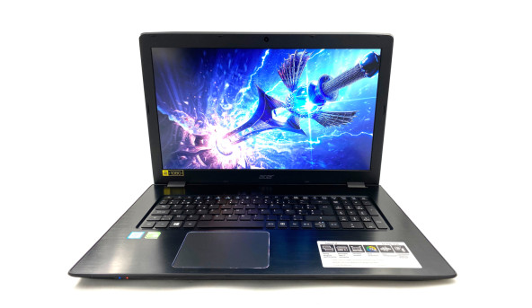 Ігровий ноутбук Acer Aspire E5-774G Core I5-7200U 12 RAM 512 SSD 500 HDD GeForce 940MX [17.3"] - Б/В