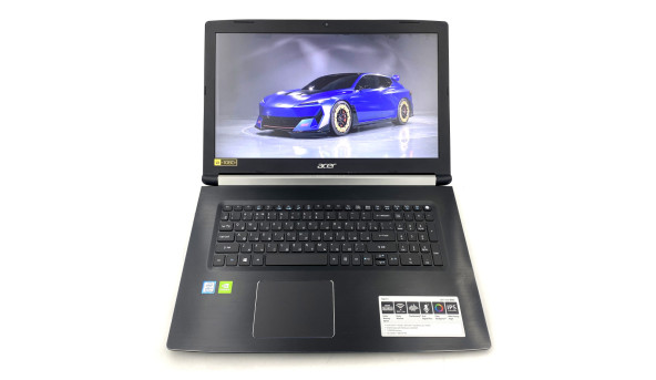 Ігровий ноутбук Acer Aspire A517-51G Core I7-8550U 8 RAM 256 SSD 500 HDD GeForce MX250 [IPS 17.3" FHD] - Б/В