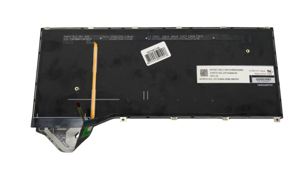 Клавиатура к ноутбуку Fujitsu LifeBook P727 P728 U727 U728 U729 U729X CP724833-03 FJM16J26D0JD853 Б/У