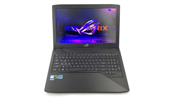 Игровой ноутбук Asus ROG GL503V Core I7-7700HQ 16 RAM 256 SSD 500 HDD GeFORCE GTX 1050 [IPS 15.6 FullHD] - Б/У