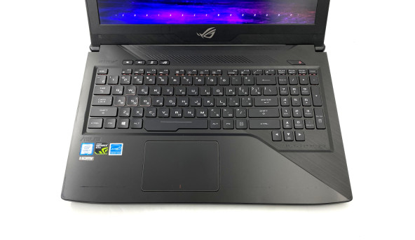 Игровой ноутбук Asus ROG GL503V Core I7-7700HQ 16 RAM 256 SSD 500 HDD GeFORCE GTX 1050 [IPS 15.6 FullHD] - Б/У
