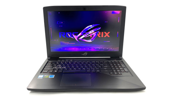 Игровой ноутбук Asus ROG GL503V Core I7-7700HQ 16 RAM 256 SSD 500 HDD GeFORCE GTX 1050 [IPS 15.6 FullHD] - Б/У