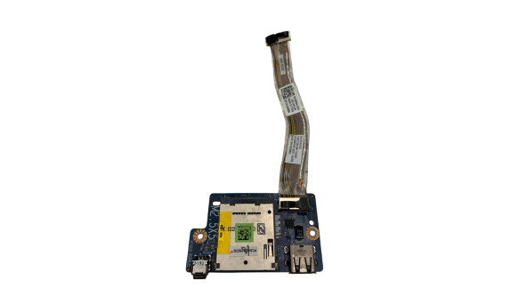 Плата CARDRIDER USB AUDIO зі шлейфом  до ноутбука Dell Studio 1745, 1747, 1749 LS-5155P A09904 DC02000UH0L Б/В