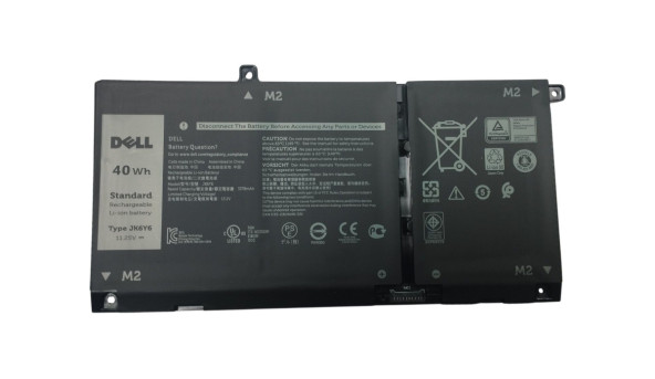 Аккумуляторная батарея для ноутбука Dell Latitude 3410 JK6Y6 3378mAh 11.25V Orig