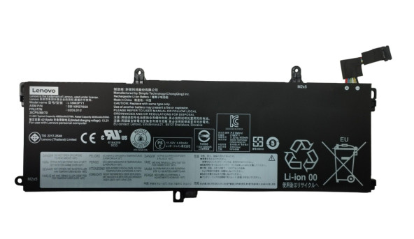 Акумулятор для ноутбука Lenovo L18M3P71 ThinkPad 15 11.52 В Black 4950 мАг OEM
