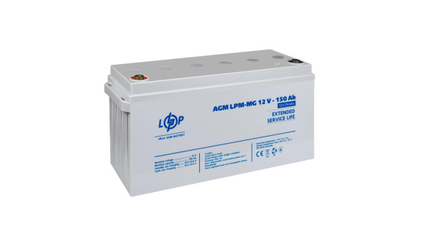 Розпродаж Акумулятор мультигелевий LPM-MG 12V - 150 Ah