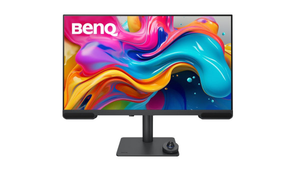 TFT 32" BenQ PV3200U, 4K, IPS, 100% sRGB, 3xHDMI, USB-С, HAS, Pivot, колонки, чорний