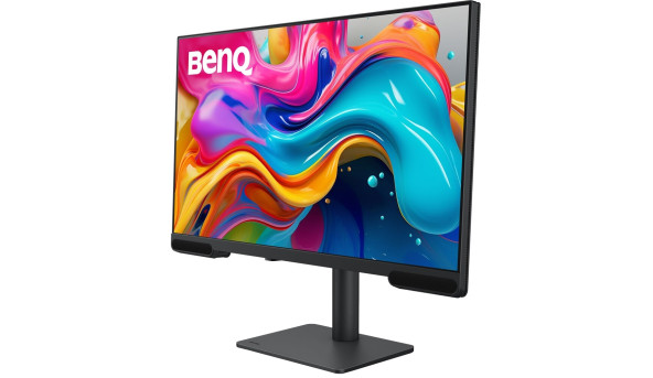 TFT 32" BenQ PV3200U, 4K, IPS, 100% sRGB, 3xHDMI, USB-С, HAS, Pivot, колонки, чорний