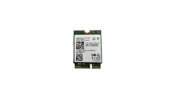 Wi-fi+BT модуль M.2 AX211NGW 2.4 Гбіт/с 2,4 ГГц/5/6 ГГц  0G83J7 0XW0P Б/В