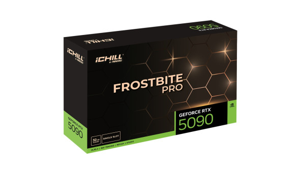 GeForce RTX5090 Inno3D ICHILL FROSTBITE PRO, 32GB GDDR7, 512bit, PCI Express 5.0