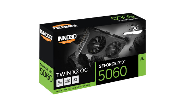 GeForce RTX5060 Inno3D TWIN X2 OC V2, 8GB GDDR7, 128bit, PCI Express 5.0