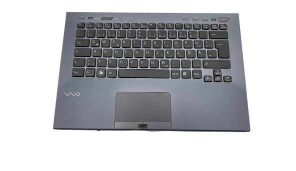 Средняя часть корпуса с клавиатурой к ноутбуку Sony VAIO PCG-4121EM 024-0DEB-8024-F 9Z.N6BBF.00G Б/У