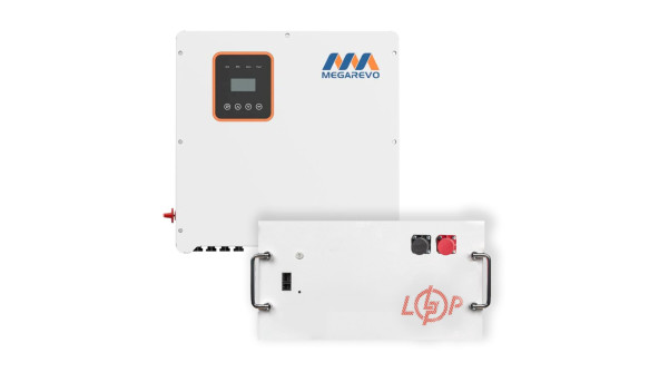 Комплект резервного живлення LogicPower ДБЖ 15000W + літієва (LiFePO4) батарея 48384 Wh
