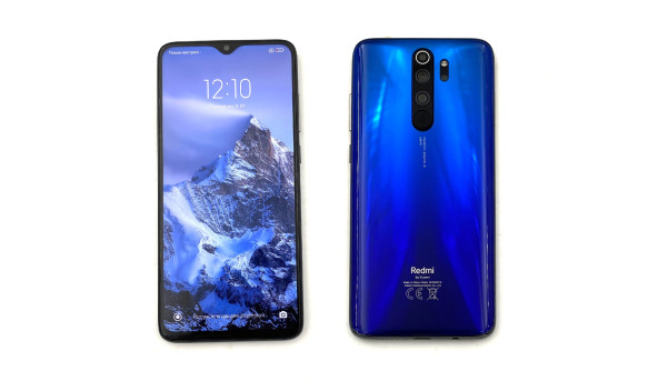 Смартфон Xiaomi Redmi Note 8 Pro NFC MediaTek Helio G90T 6/128 GB 20/64+8+2+2 MP [IPS 6.53"] - Б/У