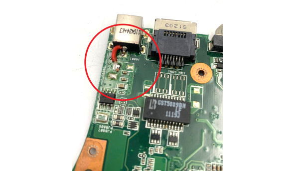 Материнська плата до ноутбука ASUS K53SV REV 3.00 GeForce GT540M (N12P-GS-A1) Б/В