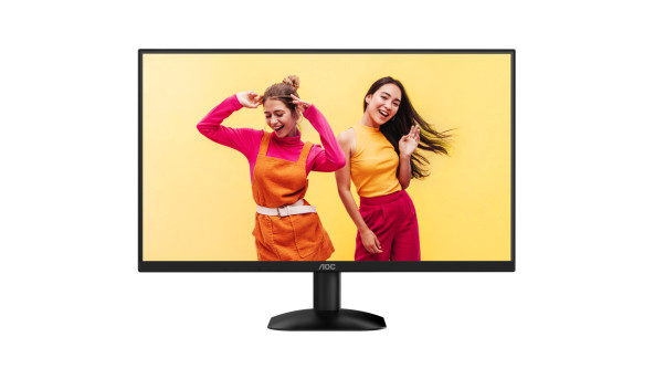 TFT 27" AOC Q27B35E, QHD IPS, 75Гц, HDMI, DP, чорний