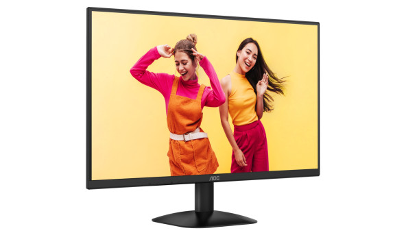 TFT 27" AOC Q27B35E, QHD IPS, 75Гц, HDMI, DP, чорний