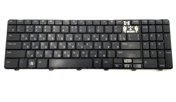Клавіатура до ноутбука Dell Inspiron M5010, N5010, 0Y3F2G, 0JRH7K, 9Z.N4BSW.A0R Б/В