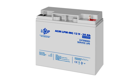 Акумулятор мультигелевий LPM-MG 12V - 20 Ah