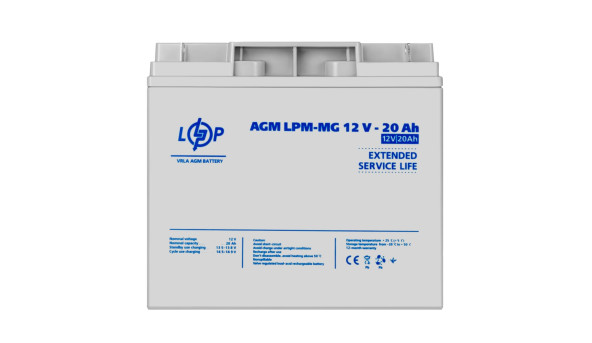 Аккумулятор мультигелевый LPM-MG 12V - 20 Ah