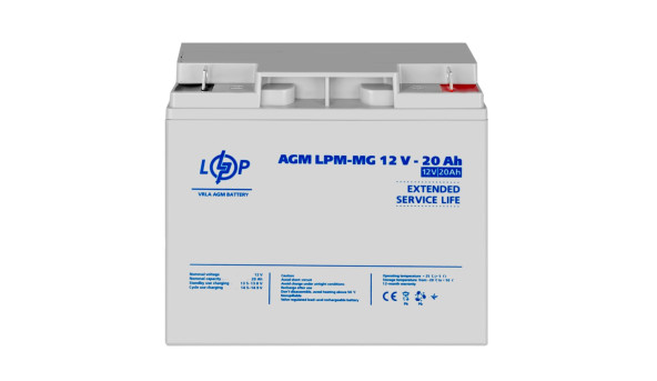 Акумулятор мультигелевий LPM-MG 12V - 20 Ah