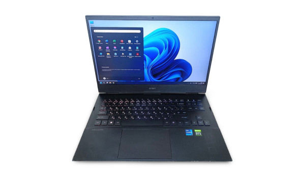 Игровой ноутбук HP Omen Intel Core I7-11800H 16 RAM 1000 SSD Nvidia GeForce RTX 3060 [15.6" FullHD] - Б/У