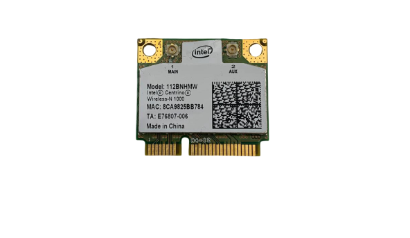 Адаптер WI-FI снят с ноутбука Sony PCG-41218M E76807-006 112BNHMW Б/У
