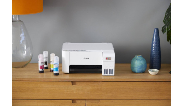 БФП А4 Ink Epson EcoTank L3256 (33 стор/хв, 5760 x 1440 dpi, Wi-Fi, СБПЧ, чорний) Фабрика Друку