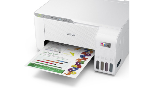 БФП А4 Ink Epson EcoTank L3256 (33 стор/хв, 5760 x 1440 dpi, Wi-Fi, СБПЧ, чорний) Фабрика Друку
