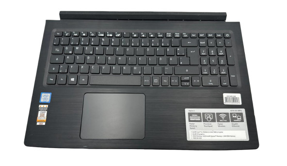 Середня частина корпуса з клавіатурою для ноутбука Acer Aspire A315-53  A515-51  AP28Z000300  Б/В