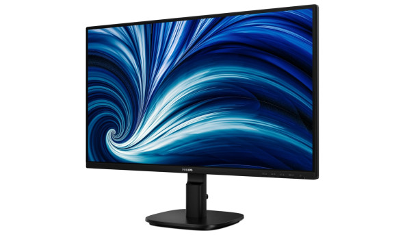TFT 23.8" Philips 24B2N2200, IPS, 120Гц, VGA, HDMI, DP, кол, чорний