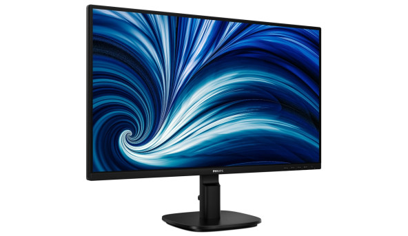 TFT 23.8" Philips 24B2N2200, IPS, 120Гц, VGA, HDMI, DP, кол, чорний