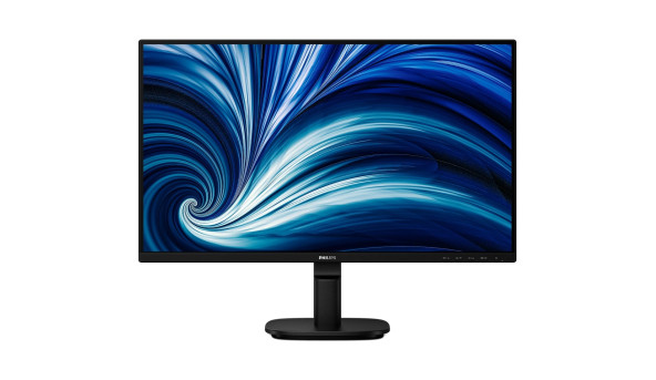 TFT 23.8" Philips 24B2N2200, IPS, 120Гц, VGA, HDMI, DP, кол, чорний