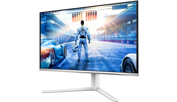 TFT 27" Philips 27M2N6501L, QD-OLED, 240Гц, 2хHDMI, DP, USB-hub, HAS, Pivot, білий