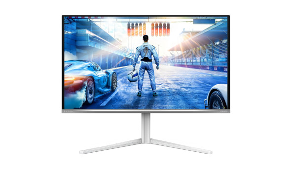 TFT 27" Philips 27M2N6501L, QD-OLED, 240Гц, 2хHDMI, DP, USB-hub, HAS, Pivot, білий