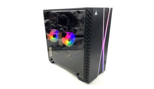 Игровой системный блок Intel Core i3-9100F 16 RAM 128 SSD 1000 HDD AMD Radeon RX 580 - Б/У