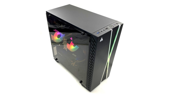 Игровой системный блок Intel Core i3-9100F 16 RAM 128 SSD 1000 HDD AMD Radeon RX 580 - Б/У