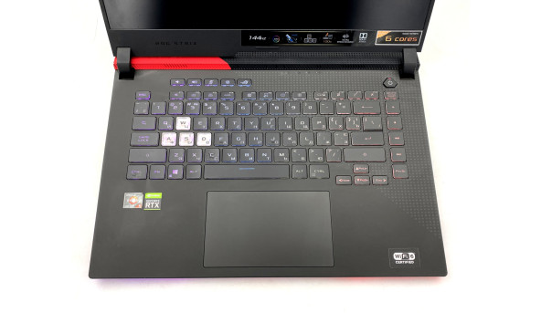 Ігровий ноутбук Asus ROG Strix G513 Ryzen 5 5600H 16 RAM 512 SSD GeForce GTX 3050 [IPS 15.6" 144Hz FHD] - Б/В