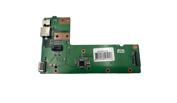 Плата живлення з USB Card Reader Ethernet роз'ємами та кнопкою живлення для ноутбука Asus A52 K52 X52 X52N PR05IJ (60-NXMDC1000-E01) Б/В