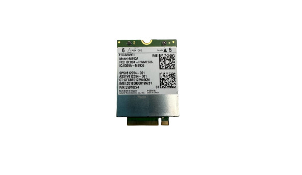 4G модем LTE  ноутбуку  HP Chromebook 11 G3 14 G3 M.2 HP ProBook 450 G3 ME936  755529-001 754696-001 51070JLW Б/У