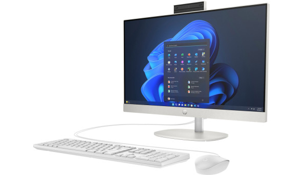 Моноблок 23.8'' HP ProOne 240 G10 i5-1334U/16Gb/SSD512Gb/K&M/Cam/WiFi/W11Pro/Shell White
