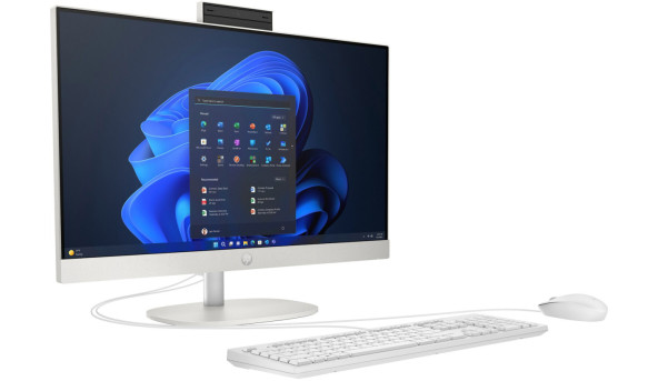 Моноблок 23.8'' HP ProOne 240 G10 i5-1334U/16Gb/SSD512Gb/K&M/Cam/WiFi/W11Pro/Shell White