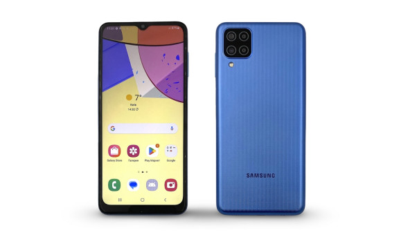 Смартфон Samsung Galaxy M12 SM-M127F 4/64 GB Exynos 850 NFC Android 13 [PLS 6.5"] - Б/У