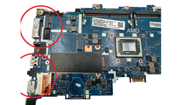 Материнська плата до ноутбука HP EliteBook 745 G4 755 G 6050A2834601-MB AMD A8-9600B (AM960BADY44AB) Б/В