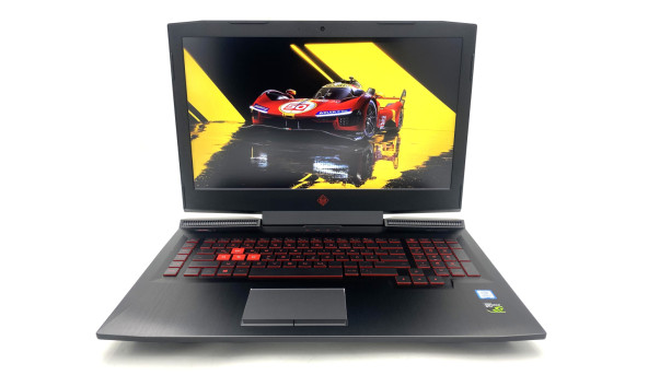 Ігровий ноутбук HP Omen 17-an Core I7-8750H 12 RAM 128 SSD 1000 HDD GeForce GTX 1050 Ti [IPS 17.3" FHD] - Б/В