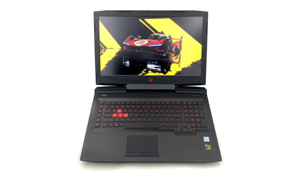Игровой ноутбук HP Omen 17-an Core I7-8750H 12 RAM 128 SSD 1000 HDD GeForce GTX 1050 Ti [IPS 17.3" FHD] - Б/У