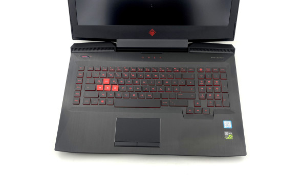 Ігровий ноутбук HP Omen 17-an Core I7-8750H 12 RAM 128 SSD 1000 HDD GeForce GTX 1050 Ti [IPS 17.3" FHD] - Б/В