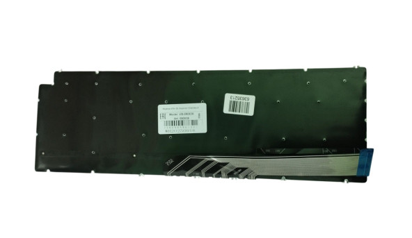Клавіатура для ноутбука Dell Inspiron 5584 Black, (No Frame), RU